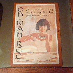 Vintage Excellent Condition 1962 OhWahRee boardgame